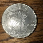 1997 Walking Liberty/American Eagle 1oz .999 Silver One Dollar Toning