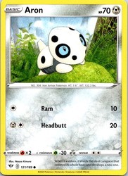 Aron 121/189 Darkness Ablaze Common
