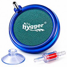 Hygger HG255-5CM Blue Aquarium Air Stone 2" Fish Tank Bubble Diffuser Airstone