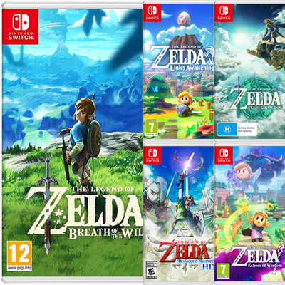 Legend of Zelda Nintendo Switch Games - Choose Your Game
