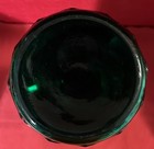 Vintage Green Panel Glass Spaghetti Jar With Wire Hinged Lid 10 Inches Tall — photo 9