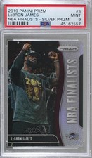 2019-20 Panini Prizm NBA Finalists Silver Prizm LeBron James #3 PSA 9 MINT 9l4
