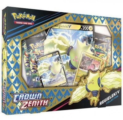 Pokemon TCG Sword & Shield Regidrago V Collection Crown Zenith - EN NEU & OVP