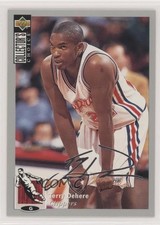 1994 Upper Deck Collector's Choice Silver Foil Signature Terry Dehere #128 2ol