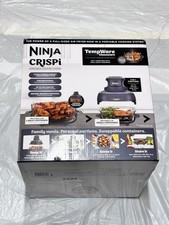 Image of Ninja CRISPi 4-in-1 Glass Air Fryer | 4 Functions | +1 Extra Lid - Brand New