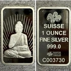 RARE PAMP Suisse Religious Faith Series Buddha 1 oz .999 Silver