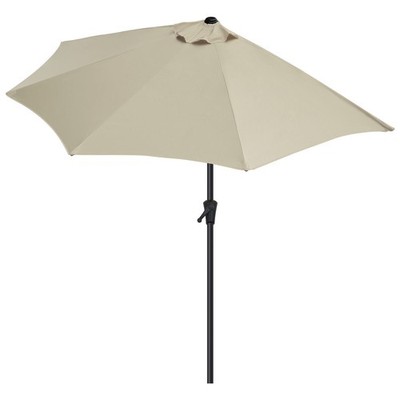 Sekey Balkonschirm halbrund 270 cm Wandmontage mit Kurbel UV-Schutz