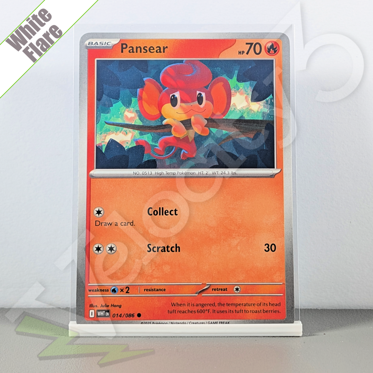 pokemon card pansear Next Destinies Common Colorless Bite (20) Weakness Water 2 Resistance None None Retreat Cost Pansear 99/086