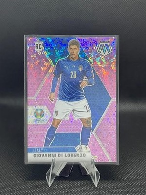 2020 Panini Mosaic Euro2020 Giovanni Di Lorenzo Rookie Pink Disco /49 #137 Italy
