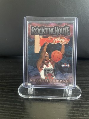 SkyBox 1997-98 NBA Hoops Michael Jordan #6RTH Rock the House Chicago Bulls