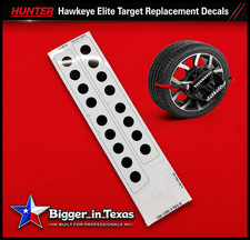 Hunter Hawkeye Elite Wheel Alignment Target Oem Field Replace Decals 128-1395-3 Hunter Hawkeye Elite Wheel Alignment Target Oem Field Replace Decals 128-1395-3
