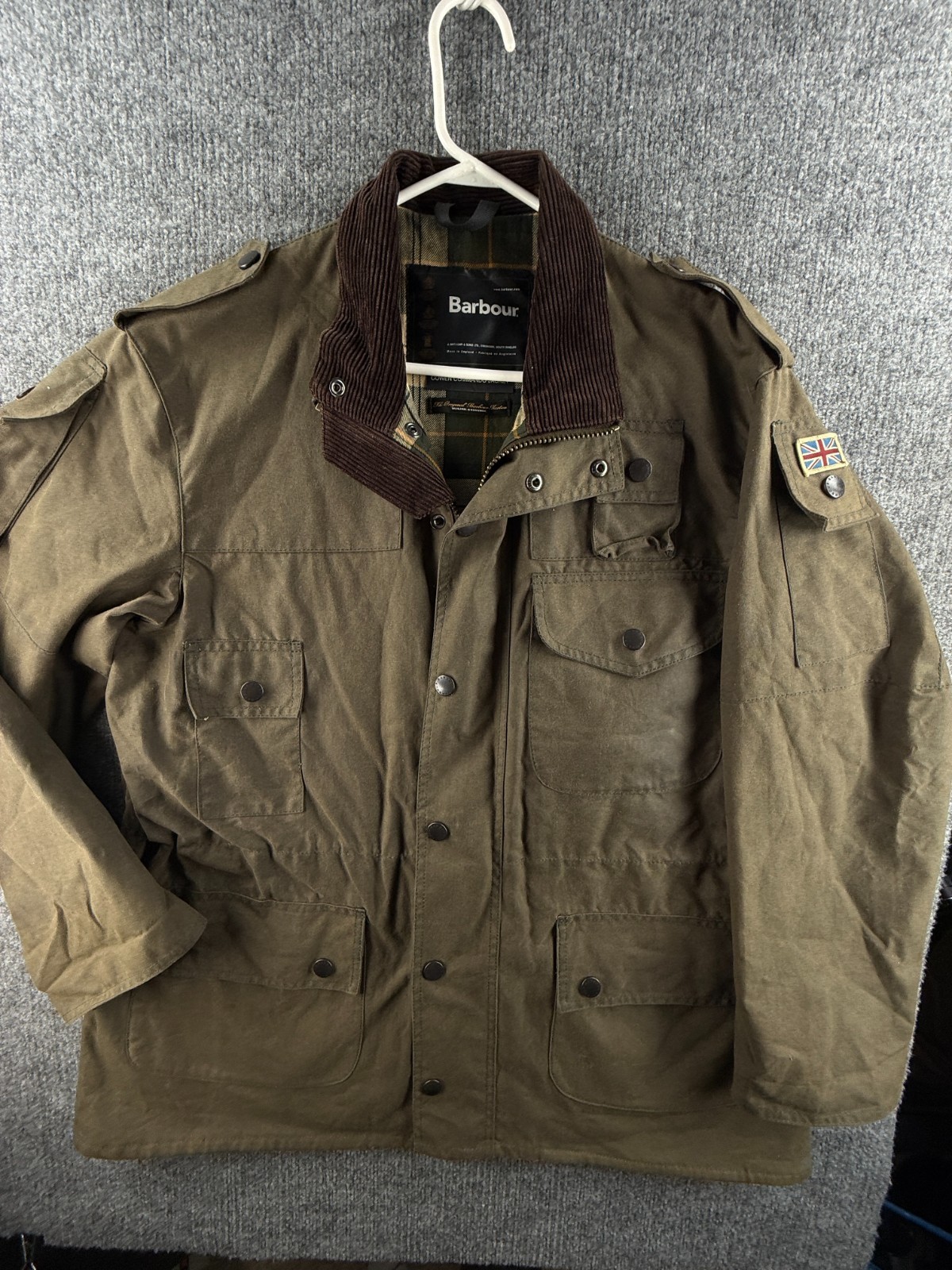 Barbour cowen commando wax - Gem