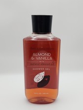 Bath Body Works Almond Vanilla Shower Gel 10 oz Discontinued Rare HTF New