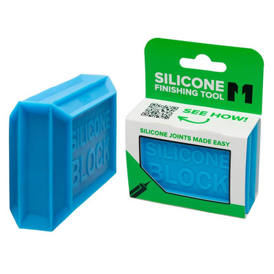 Silicone Block - 5 in 1 Easy Grip Sealant Shaping & Finishing Caulking Tool - Cr