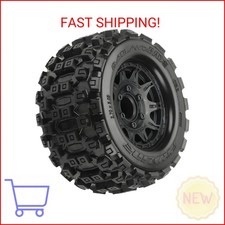 Pro-Line Racing Badlands MX28 2.8 MTD Raid Black 6x30 F/R PRO1012510 RC Tire