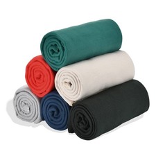 Fleece Throw Blankets Solid Lightweight Warm Soft Cozy Pet-Friendly for Home ...