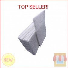 VSM 10-Pack: 6" x 9", White - Fine, Non-Woven Hand Pad, Rust and Oxidation Resis