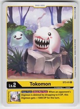 Tokomon Uncommon Starter Deck 03: Heaven's Yellow ST3-01 U LP
