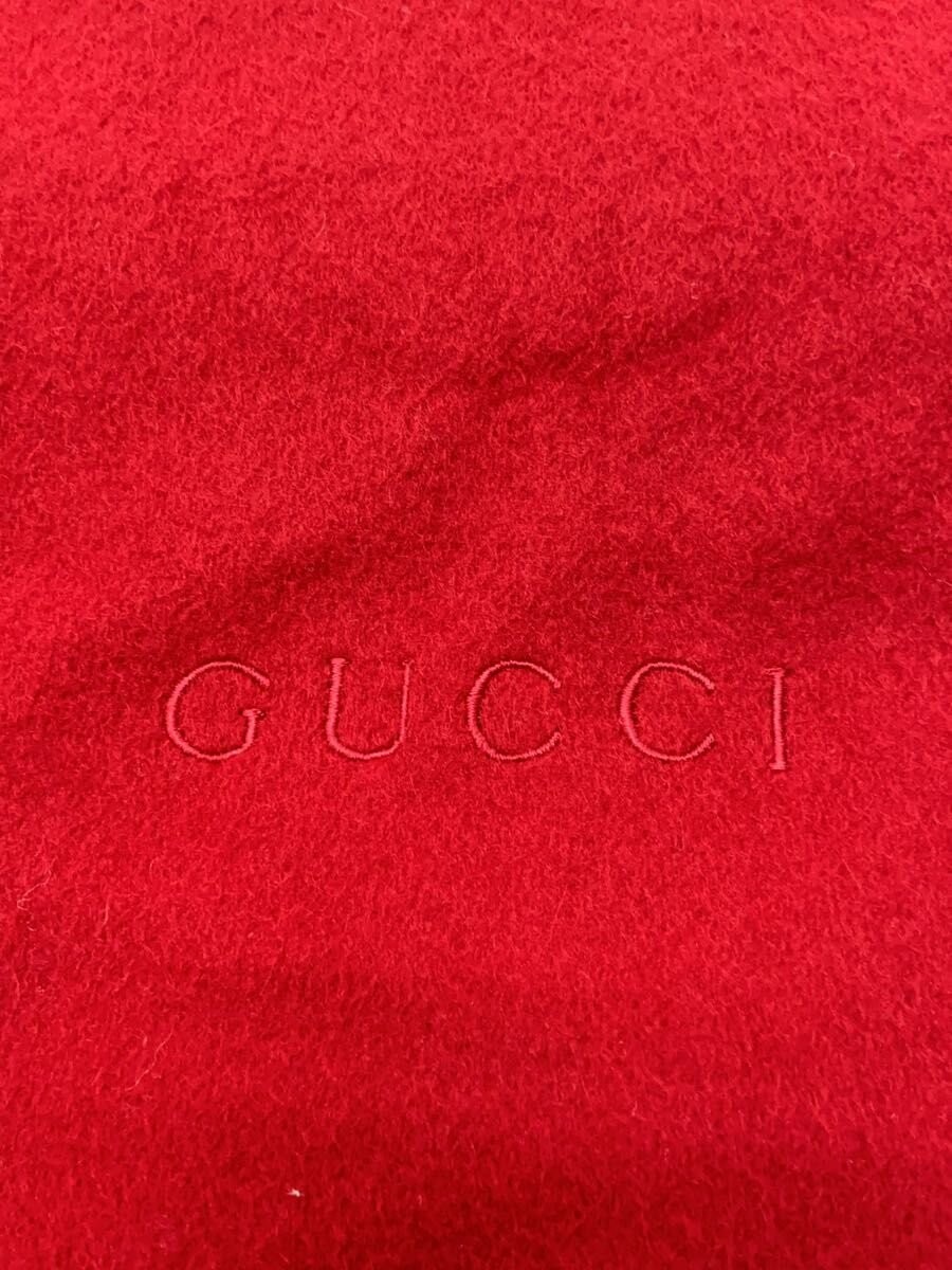 Authentic Gucci Scarf Color Solid Red for Women S… - image 2