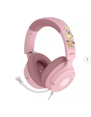 Pokemon x Razer Kraken V4 X Gaming Headset Pikachu & Eevee Edition NEW