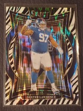 2024 Panini Select - Concourse Dexter Lawrence #52 Zebra Prizm