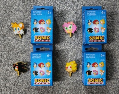 Loungefly Sonic The Hedgehog Popsicle Pins - Super Sonic, Shadow, Amy & Tails