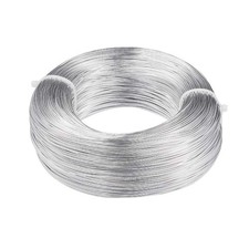 Pandahall 656 Feet Silver Aluminum Craft Wire 18 Gauge Flexible Metal Wire fo...
