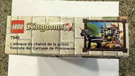 2010 Lego Kingdom Prison Carriage Rescue 7949 Set Lion Knights New NIB