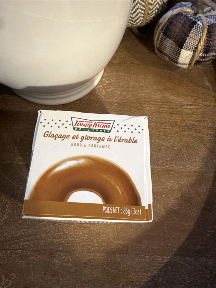 Krispy Kreme Scented Candle 2.75 oz Jar - Maple Iced Glazed - Image 4 of 4