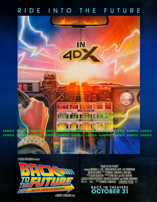BACK TO THE FUTURE 40周年　パネル BACK TO THE FUTURE 40周年 パネル BACK TO THE FUTURE (40th