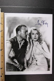 FAY WRAY (1907 2004) (KING KONG MOST DANGEROUS GAME) AUTOGRAPH PHOTOGRAPH
