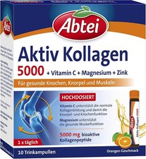 Abtei Active Collagen 5000 Dietary Supplement...