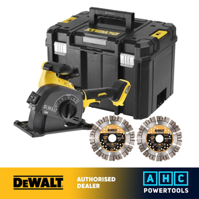DeWalt DCG200NT XR FlexVolt Mauernutfräse 125 mm 18/54 V blankes Gerät