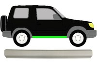 Schweller FüR Mitsubishi Pajero 1982 – 1992 Rechts