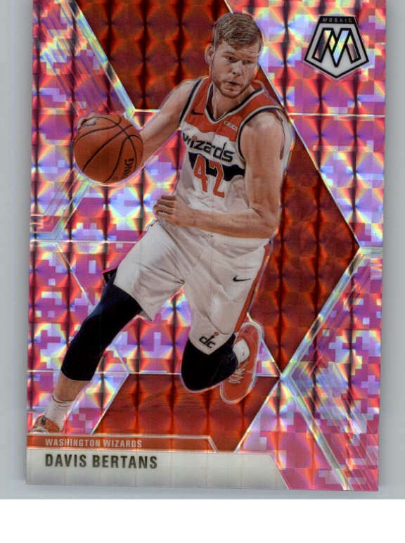 2019-20 Panini Mosaic Mosaic Pink Camo #172 Davis Bertans (ref 136261)