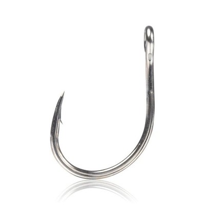 Mustad Kaiju UltraNor In-Line Single Hook Gr. 2-10/0 Wid Gap Haken Einzelhaken