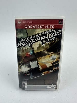 Need for Speed: Most Wanted (Sony PSP, 2005) Complete w/ Manual CIB