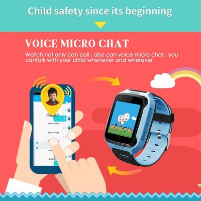 Kids Smart Phone Watch 2G Network For Kids GPS LBS Location Child