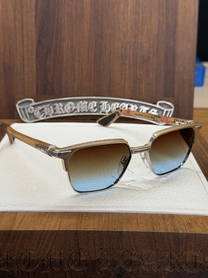 Chrome Hearts Blazin Sunglasses Wood/Silver