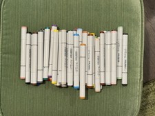 LOT OF 47 Copic Art Markers - Assorted Colors