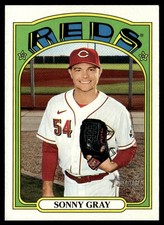 2021 Topps Heritage Sonny Gray Cincinnati Reds #380