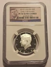 2015-S SILVER KENNEDY HALF DOLLAR PROOF NGC PF70 UCAM RARE EARLY RELEASES 50C
