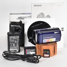 Sony DCR-SX44 4GB Handycam Camcorder 60x Optical Zoom 32GB SD Card MINT