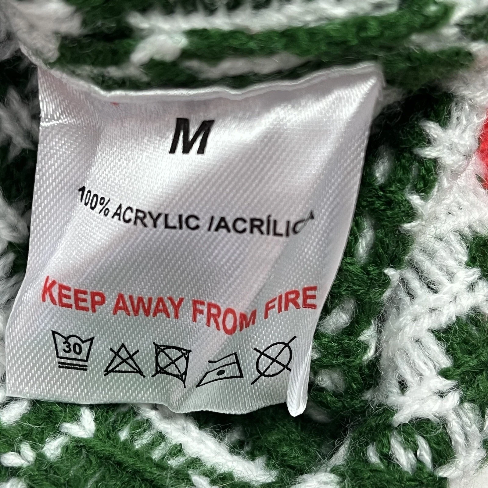 Nick 90s SpongeBob SquarePants Ugly Christmas Sweater Patrick Acrylic Medium