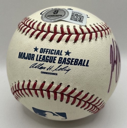 Kenny Chesney Signed Autographed OMLB Major League Baseball Beckett COA - Picture 3 of 8