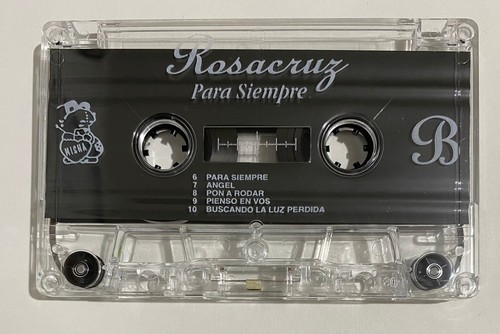 ROSACRUZ - PARA SIEMPRE - 1998 RARE MEXICAN TAPE ALBUM, HARD ROCK - Imagen 4 de 4