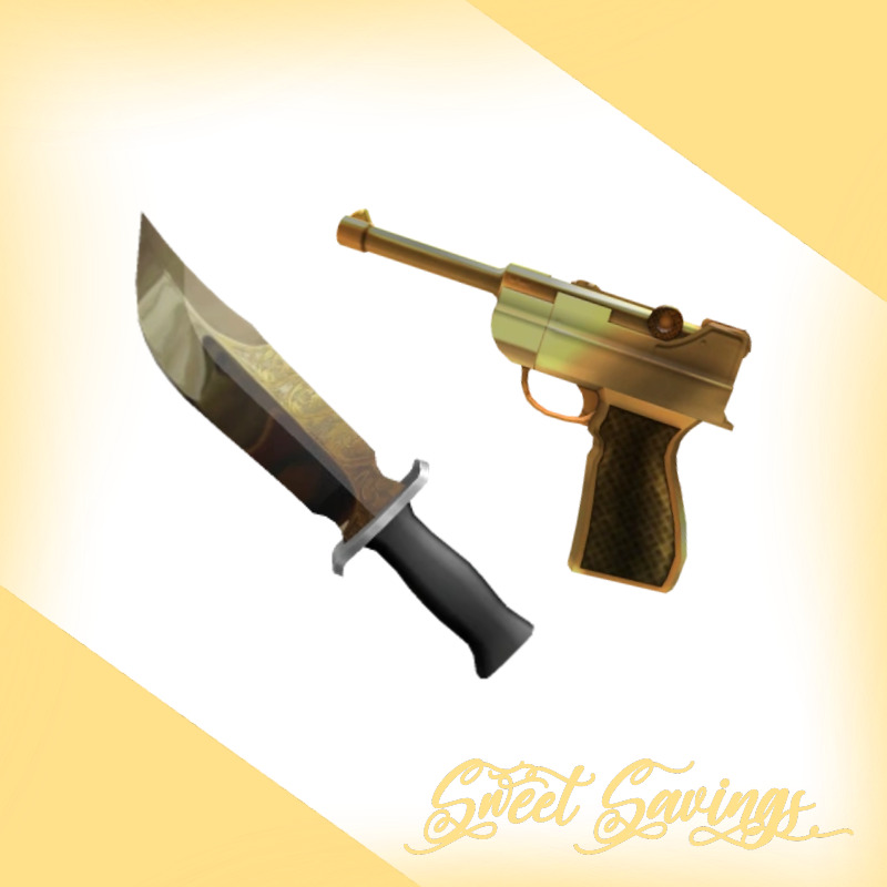 Roblox Murder Mystery 2 MM2 Darkbringer Godly Gun Knife Fast Shipping!