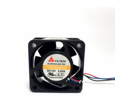 For Y.S.TECH FD124020LB DC 12V0.05A 3pin ultra-quiet Silent cooling fan amkp