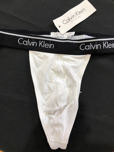 calvin klein microfiber thong