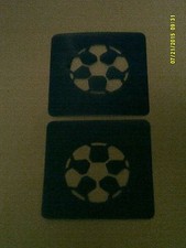 2 x football soccer face painting stencil reusable World Cup